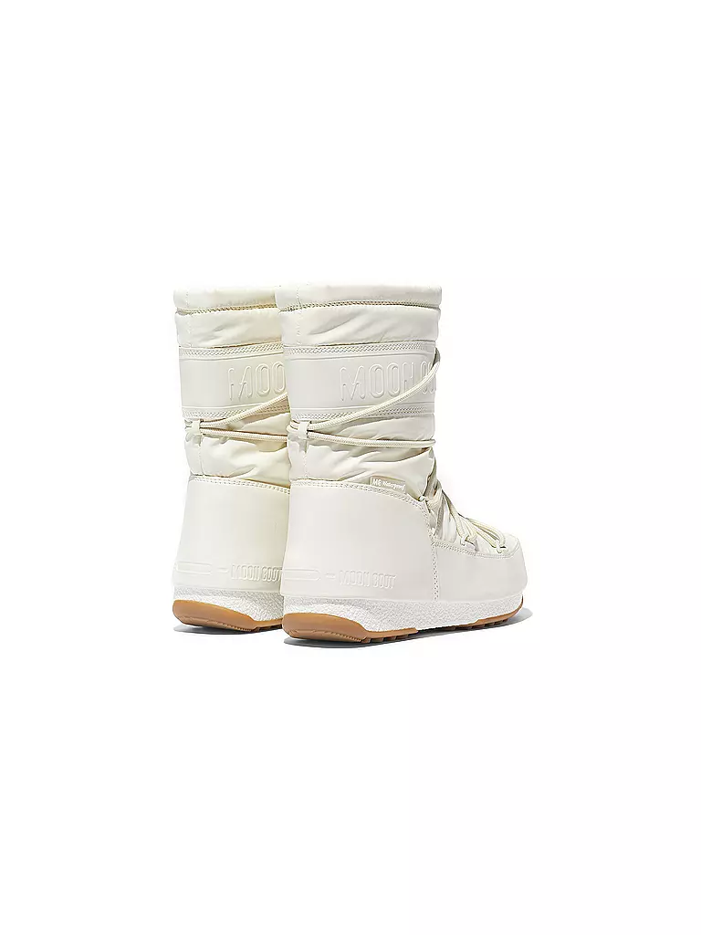 MOON BOOT | Damen Schneestiefel Mid Rubber WP | weiss