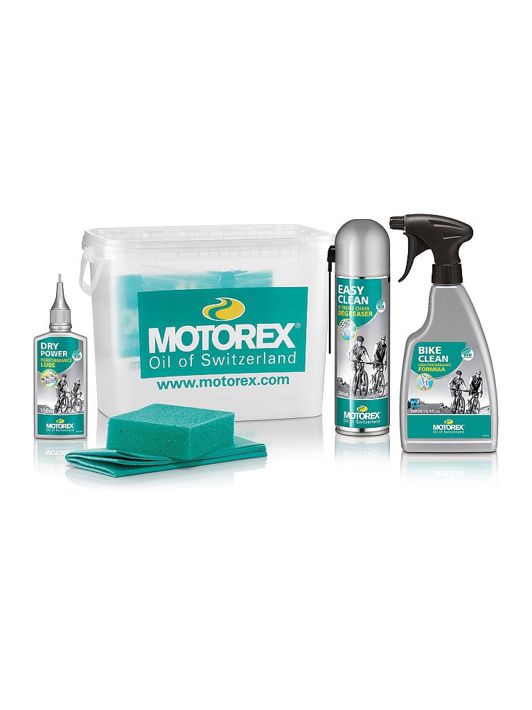 MOTOREX MOTOREX Reinigungs-Set Bike Cleaning Kit, transparent