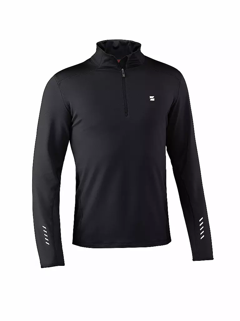 MOUNTAIN FORCE | Herren Ski-Funktionsshirt Grid | schwarz