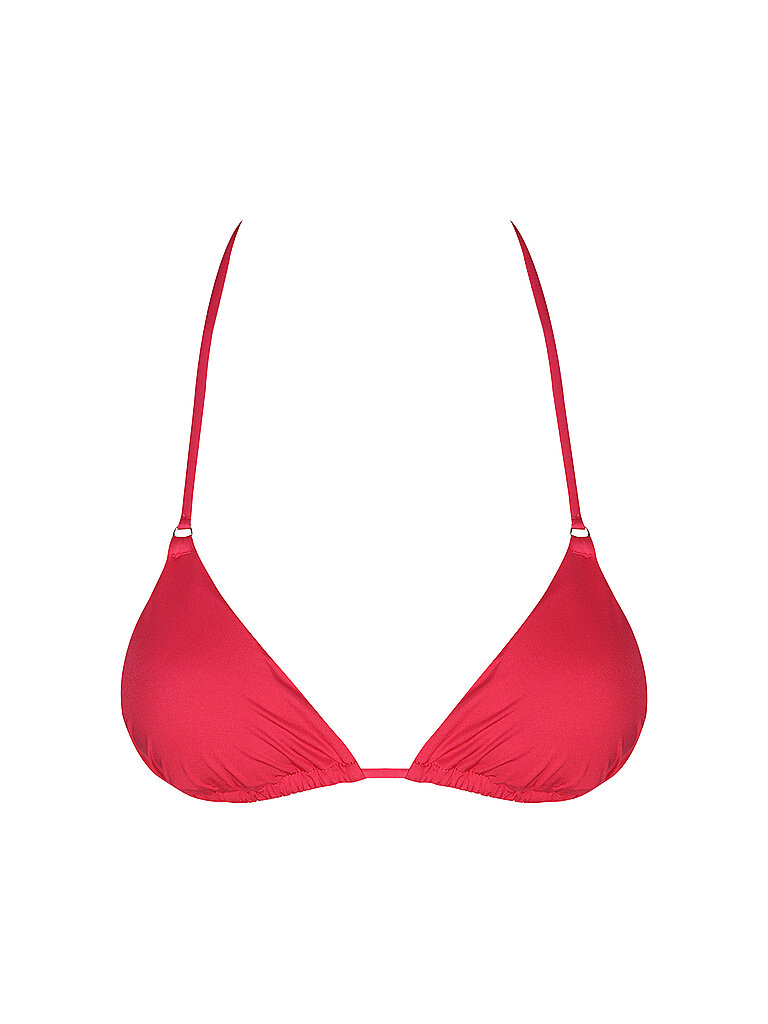 Mrs & HUGS MRS & HUGS Damen Bikinioberteil Triangel rot | 36, rot