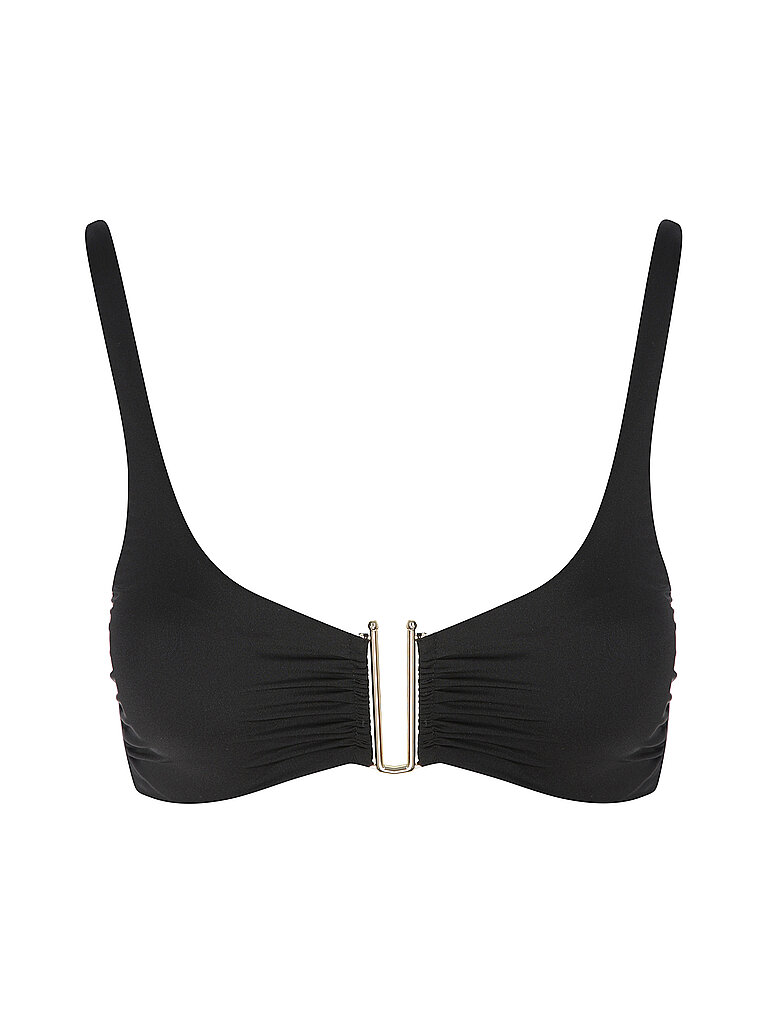 Mrs & HUGS MRS & HUGS Damen Bikinioberteil Spange schwarz | 34, schwarz