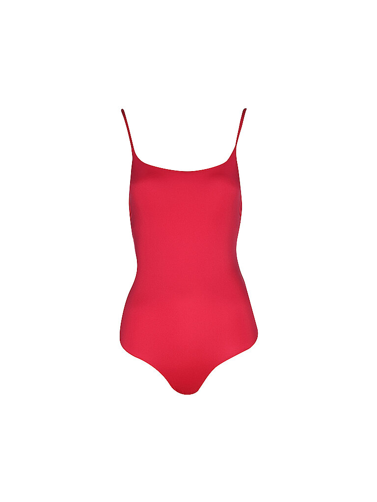 Mrs & HUGS MRS & HUGS Damen Badeanzug Basic rot | 36, rot