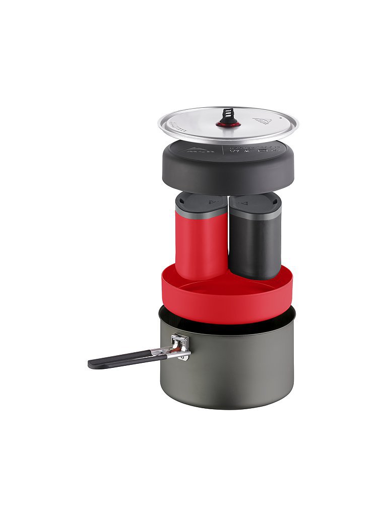 MSR MSR Camping-Kochgeschirr Alpinist 2 System grau, grau