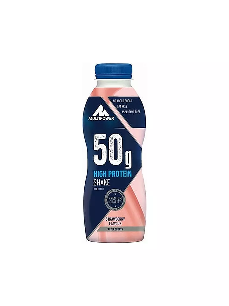 MULTIPOWER | 50g High Protein Shake Chocolate 500ml | blau