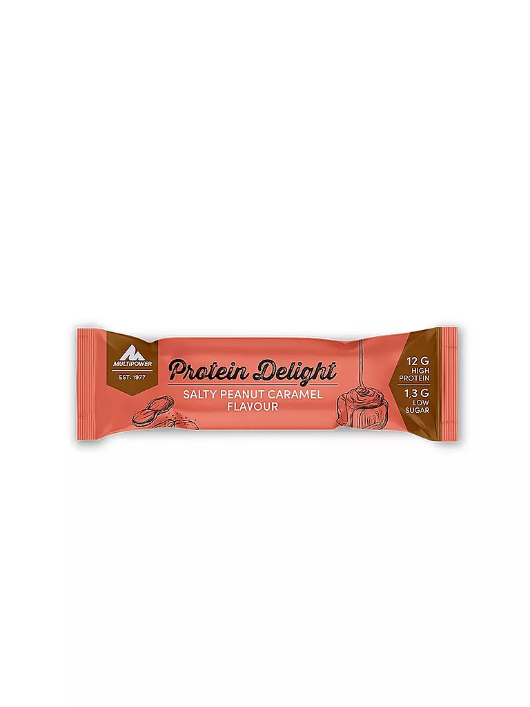 MULTIPOWER | Energieriegel Protein Delight Salty Peanut Caramel 35g | keine Farbe