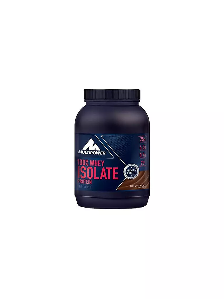 MULTIPOWER | Proteinpulver 100% Whey Isolate Protein 725g Rich Chocolate | keine Farbe