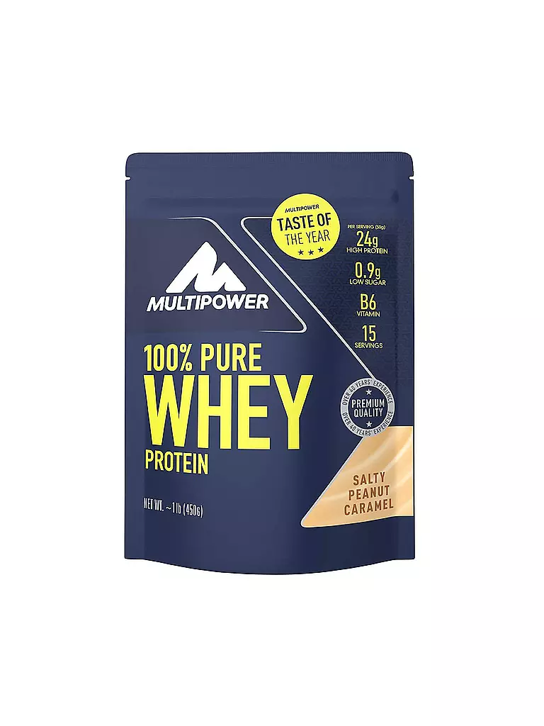 MULTIPOWER | Proteinpulver 100% Whey Protein 450g | keine Farbe