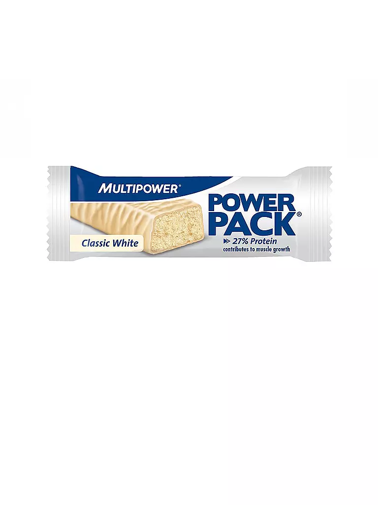 MULTIPOWER | Proteinriegel Power Pack® Classic White 35g | keine Farbe
