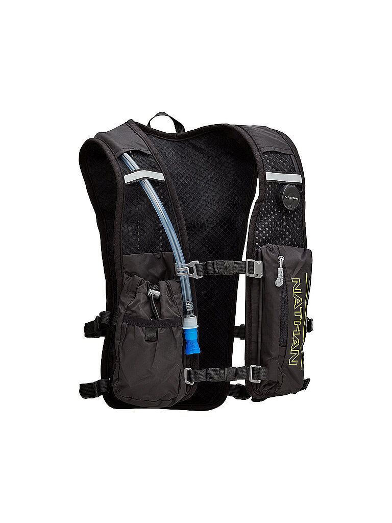 Nathan NATHAN Laufrucksack inkl. Trinkblase 3L schwarz, schwarz