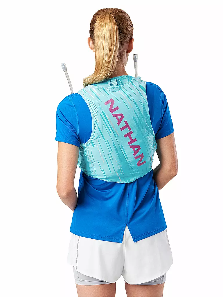 NATHAN | Damen Trinkrucksack Pinnacle Series Vapor 4L | hellblau