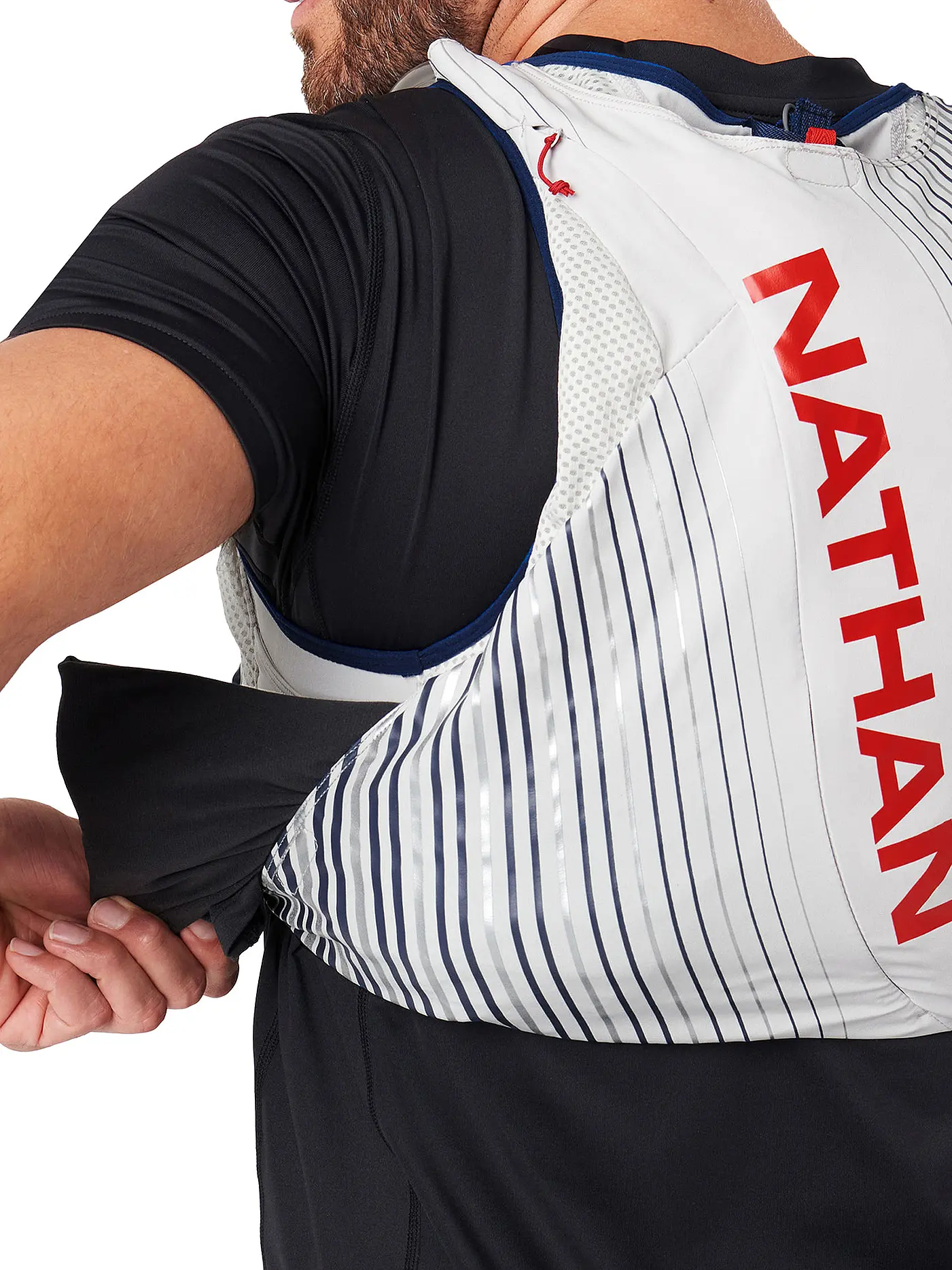 NATHAN | Laufrucksack Pinnacle Series Vapor 12L | hellgrau
