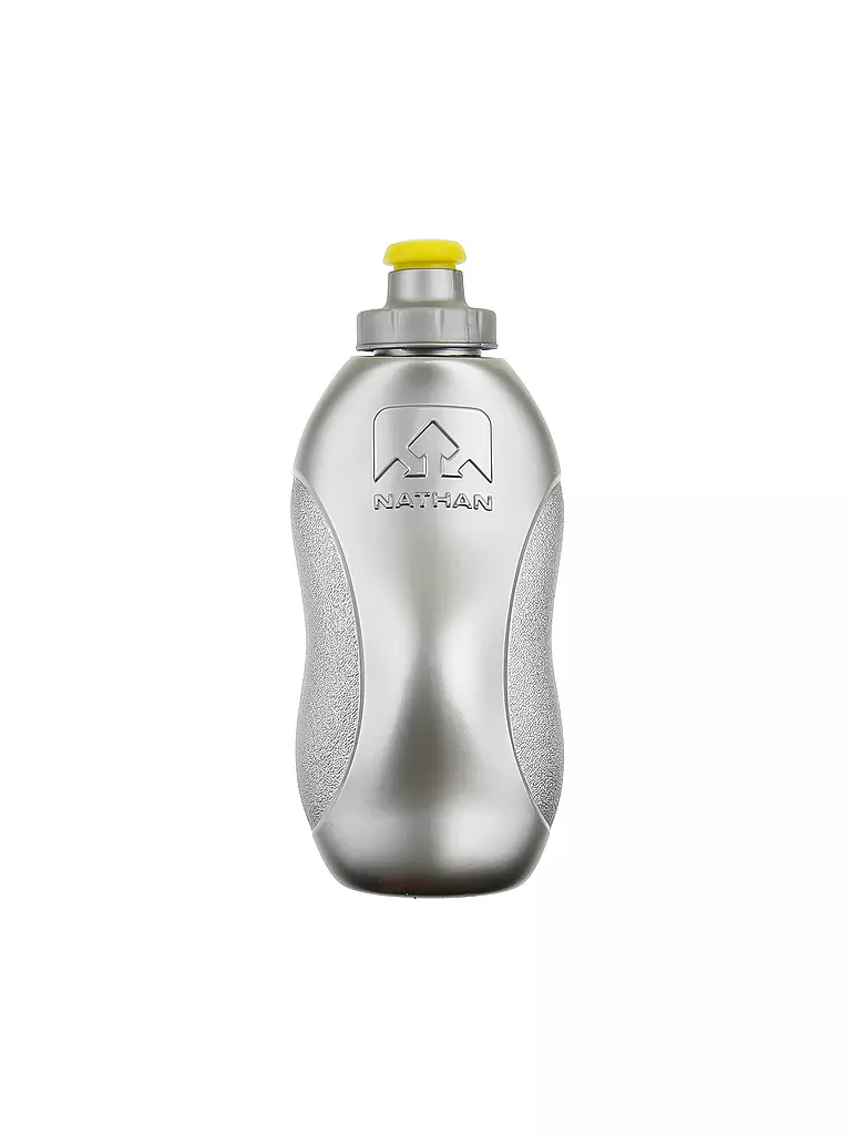 Nathan 4836 Trinkflasche Mit Race Cap - 300ml Laufflasche Mit Staufach | Auslaufsicher