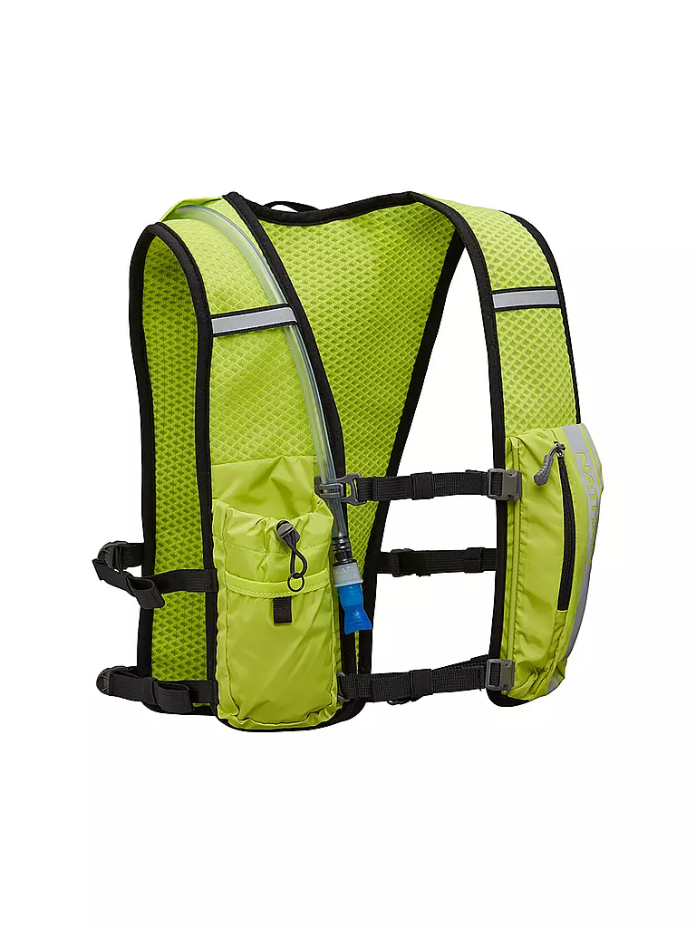 NATHAN | Trinkrucksack Hypernight QuickStart 2.0 4L inkl. 1,5L Blase | gelb