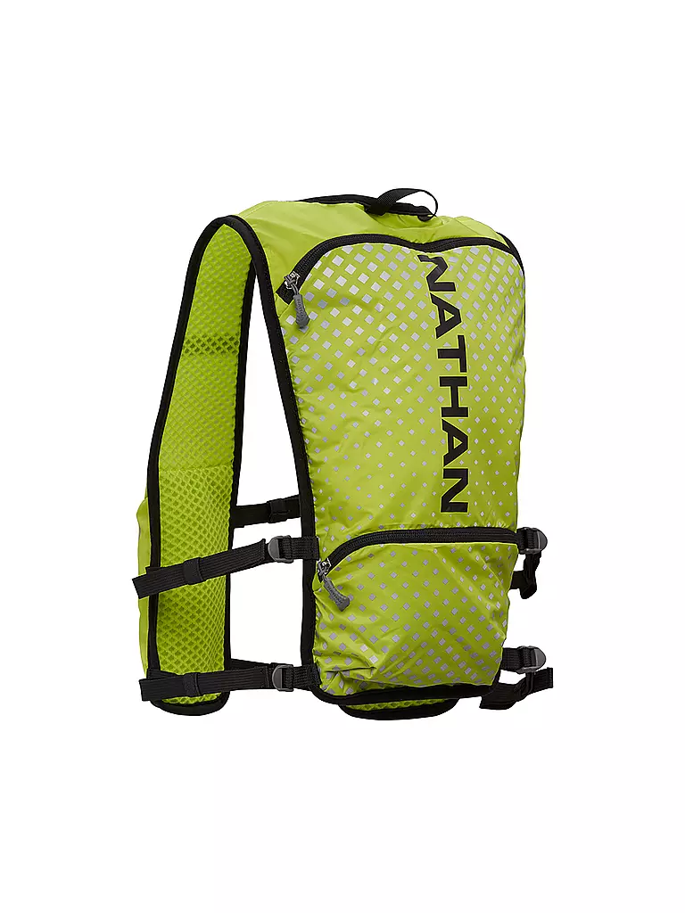 NATHAN | Trinkrucksack Hypernight QuickStart 2.0 4L inkl. 1,5L Blase | gelb