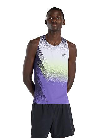 NEW BALANCE | Herren Lauftank Race Day Ultra Light Printed