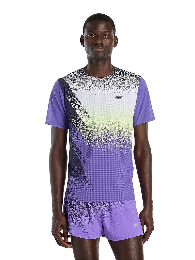 New Balance NEW BALANCE Herren Laufshirt Race Day Ultra Light Printed lila | S, lila
