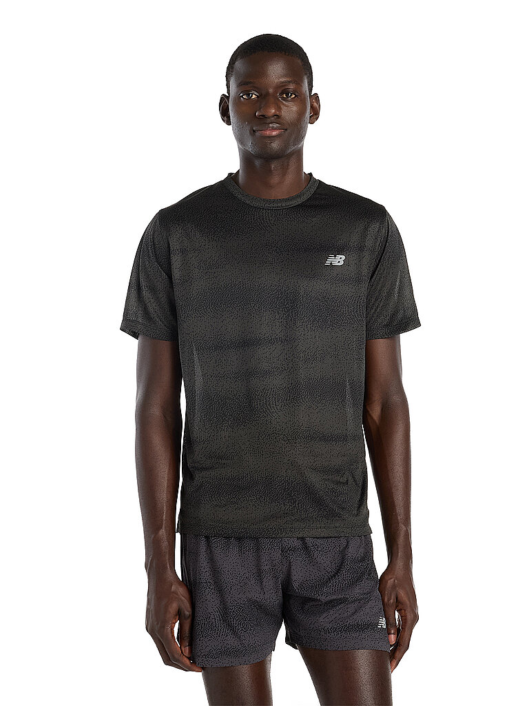 New Balance NEW BALANCE Herren Laufshirt RC Essential Printed schwarz | S, schwarz