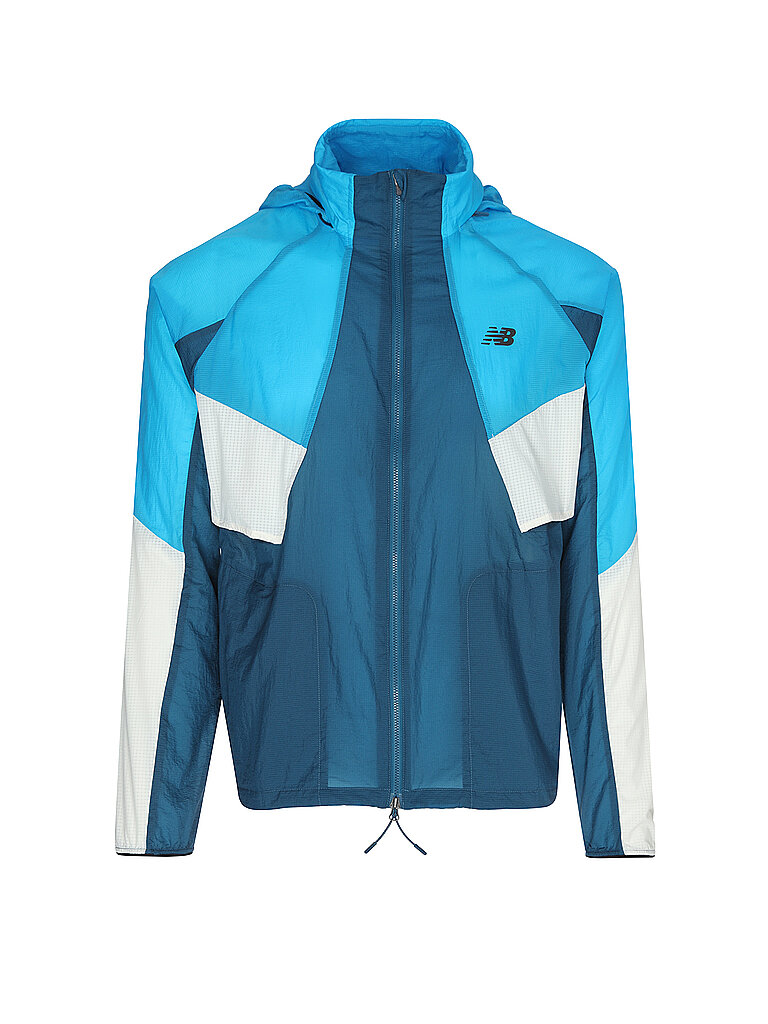 New Balance NEW BALANCE Herren Laufjacke RC blau | S, blau