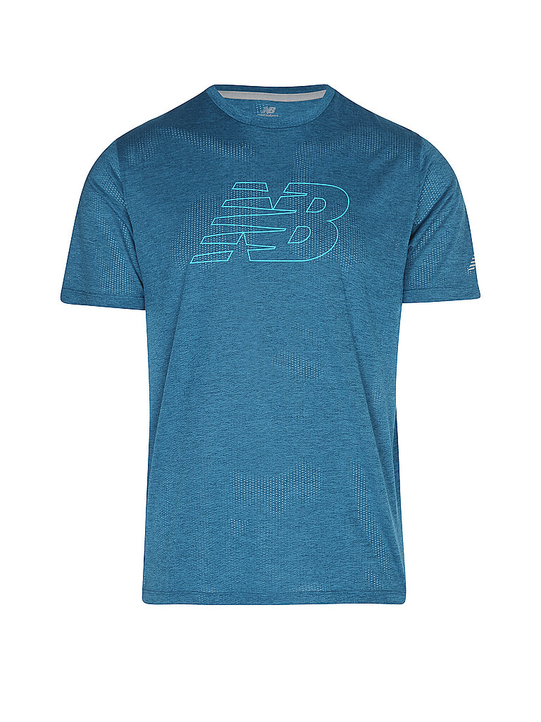 New Balance NEW BALANCE Herren Laufshirt RC Essential Graphic blau | S, blau