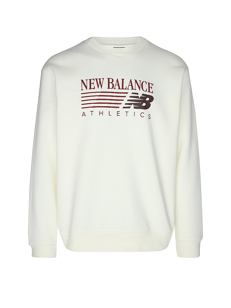 NEW BALANCE Herren Sweater creme | M