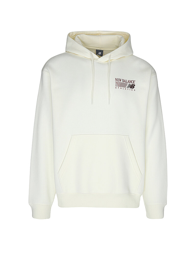 NEW BALANCE Herren Hoodie creme | M