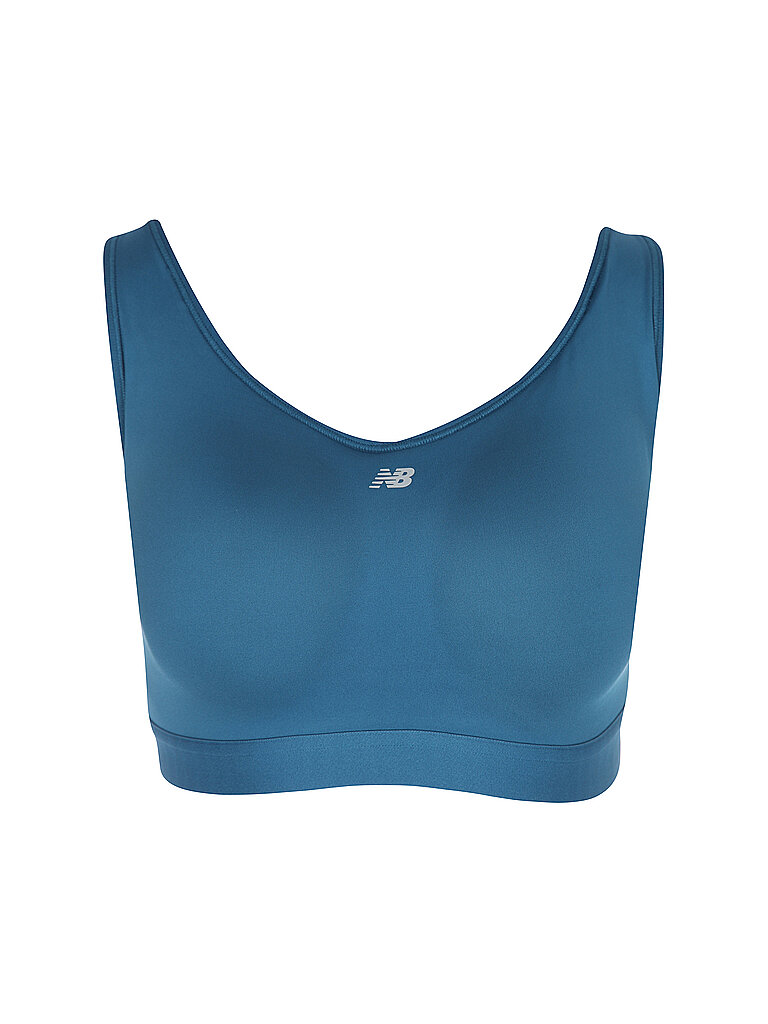 New Balance NEW BALANCE Damen Sport-BH Essential Run High Support blau | M (A-C), blau