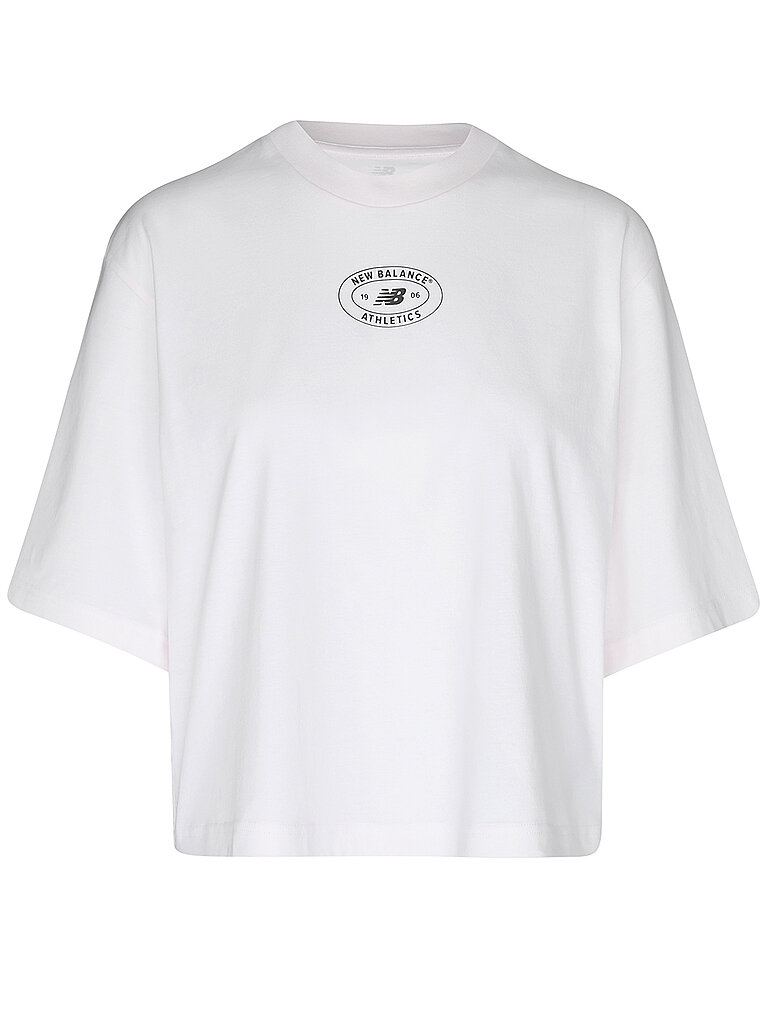NEW BALANCE Damen T-Shirt Reimaginet Relaxed rosa | M