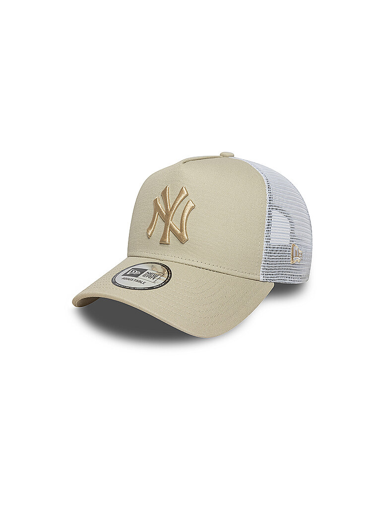 new era NEW ERA Damen Kappe League Trucker New York Yankees creme, creme