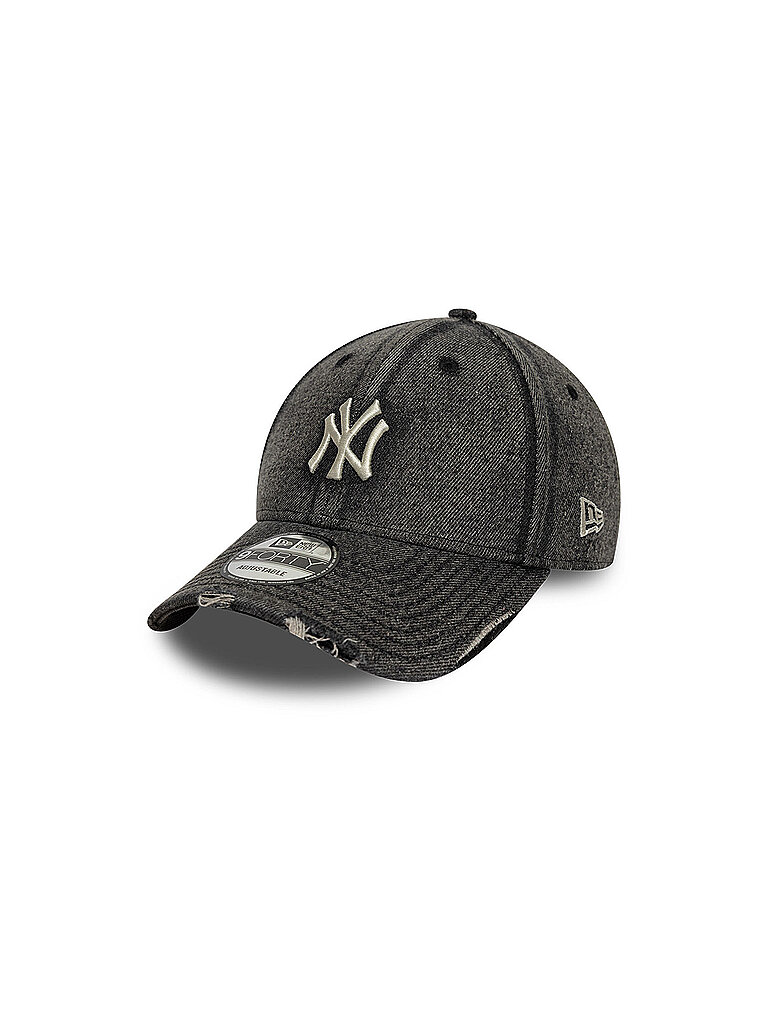 new era NEW ERA Herren Kappe Acid Wash Denim 9FORTY NY schwarz, schwarz
