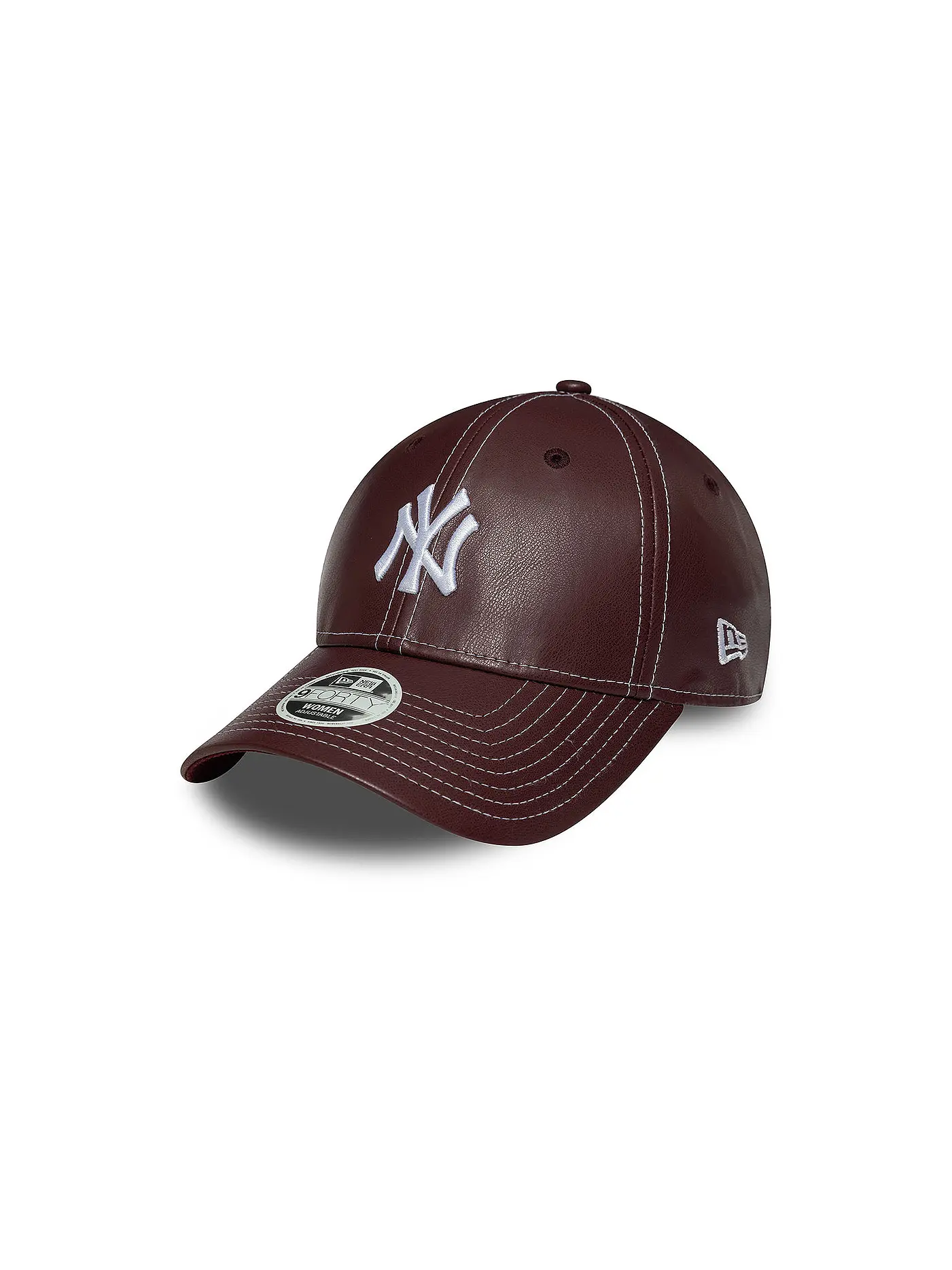 NEW ERA | Damen Kappe MLB Topstitch PU 9FORTY | dunkelrot