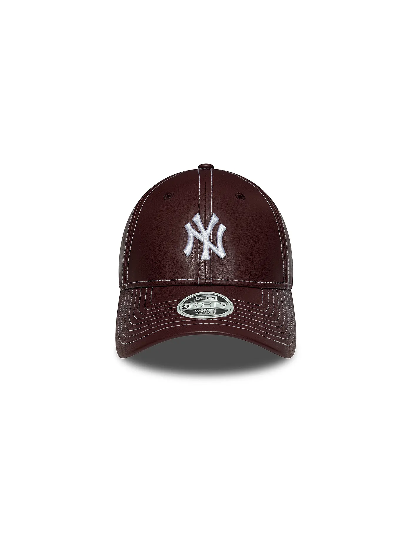 NEW ERA | Damen Kappe MLB Topstitch PU 9FORTY | dunkelrot