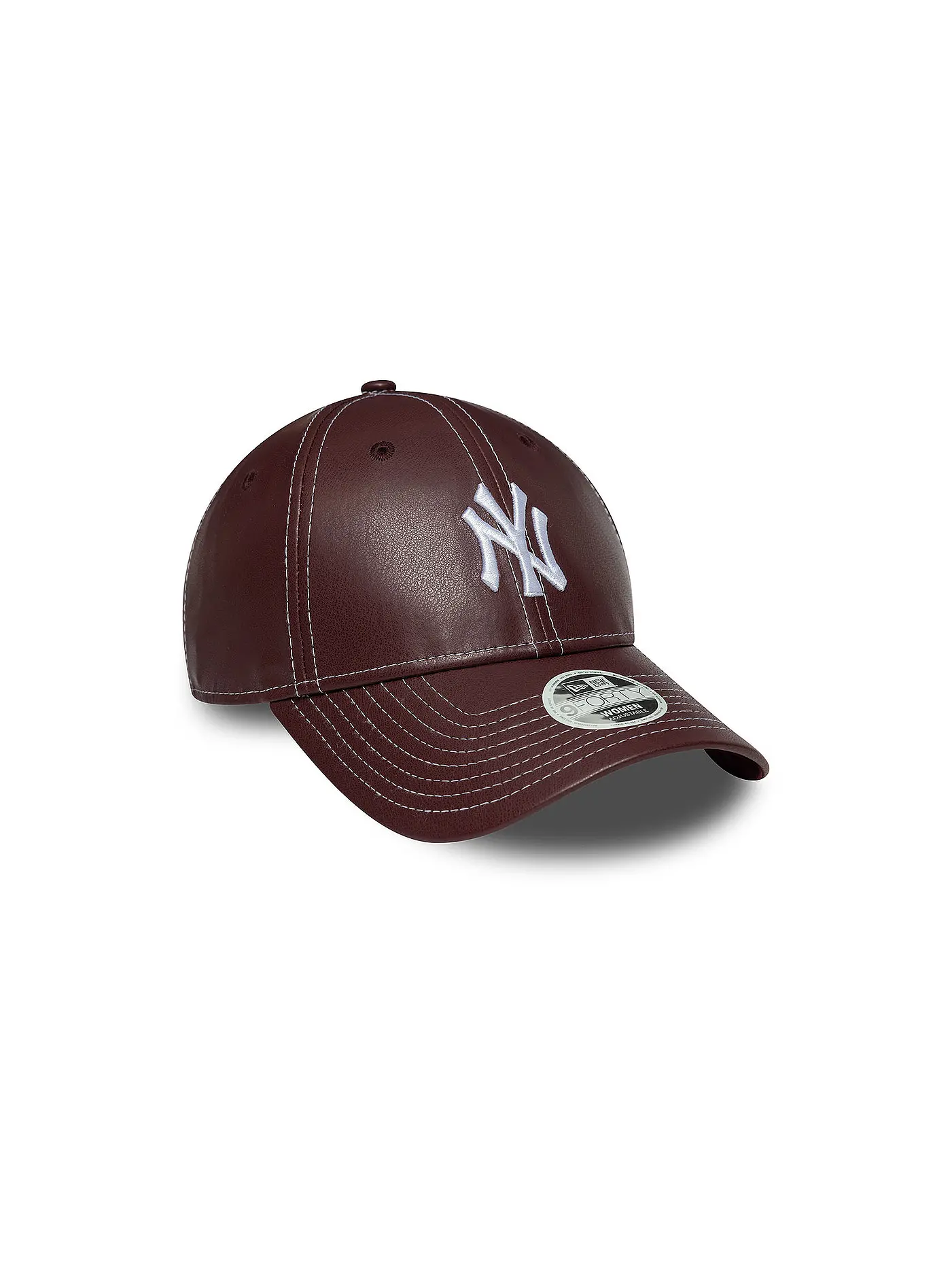 NEW ERA | Damen Kappe MLB Topstitch PU 9FORTY | dunkelrot