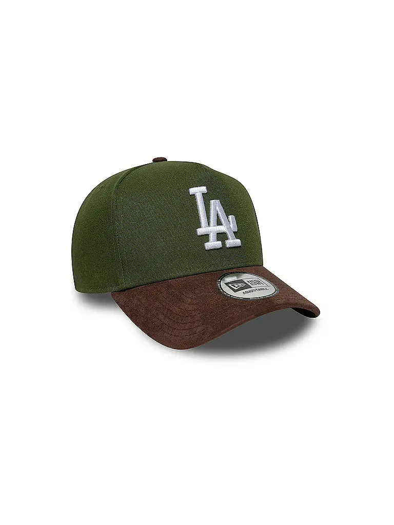 NEW ERA | Kappe Suede Visor E-Frame | Dunkelgrün