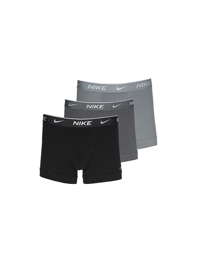NIKE UNDERWEAR Herren Boxershorts Trunk 3er Pkg. grau | S
