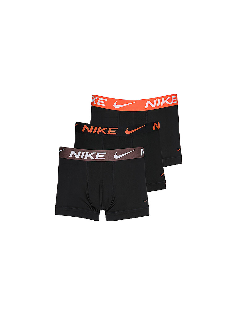 NIKE UNDERWEAR Herren Unterhosen Trunk 3er Pkg. schwarz | S