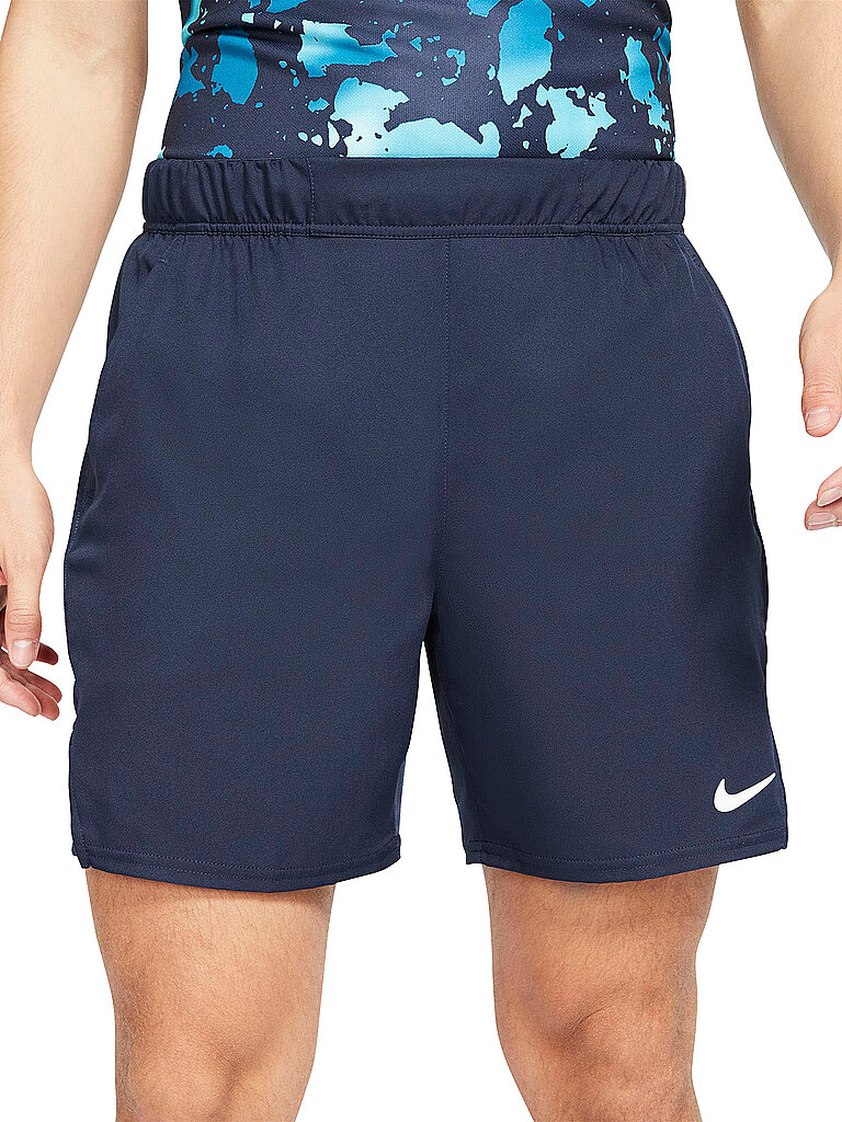 NIKE Herren Tennisshort NikeCourt Dri-FIT Victory 7 blau | XL
