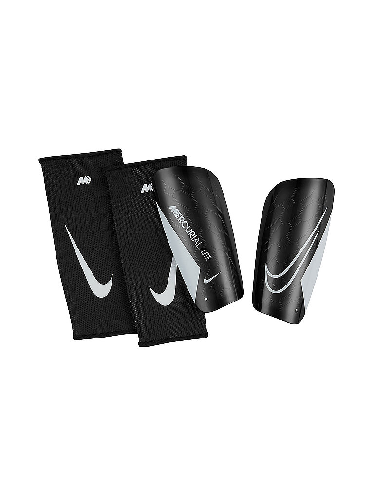 NIKE Fußball-Schienbeinschoner Mercurial Lite schwarz | L