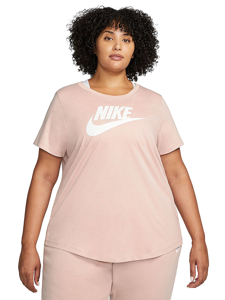 NIKE Damen T-Shirt Sportswear Essential rosa | XXXL