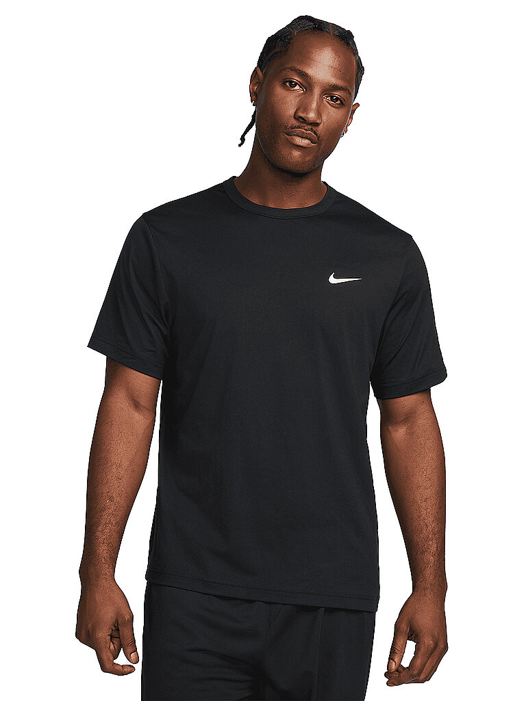 NIKE Herren Fitnessshirt Dri-FIT UV Hyverse schwarz | M
