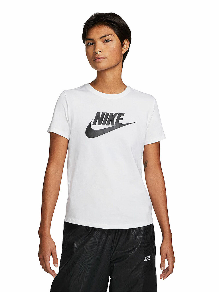 NIKE Damen T-Shirt Sportswear Essentials weiss | M