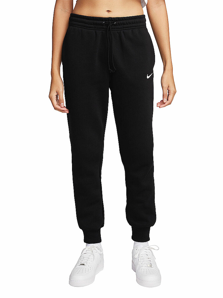 NIKE Damen Jogginghose Sportswear Phoenix Fleece schwarz | L