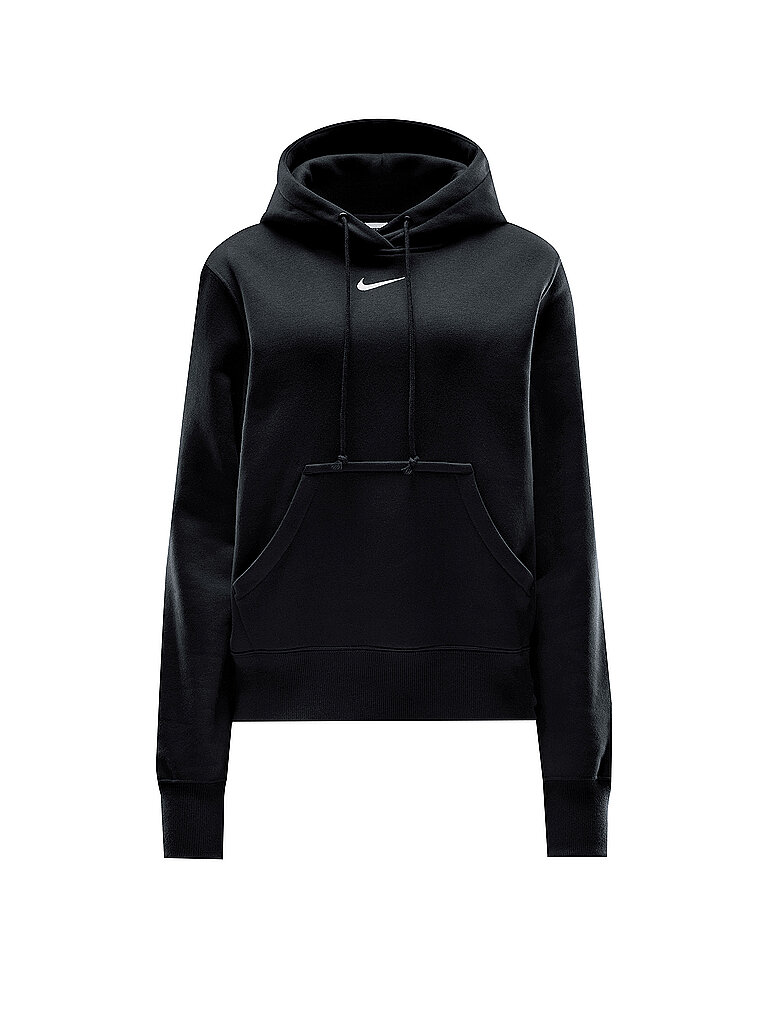 NIKE Damen Fitnesshoodie Sportswear Phoenix Fleece schwarz | S