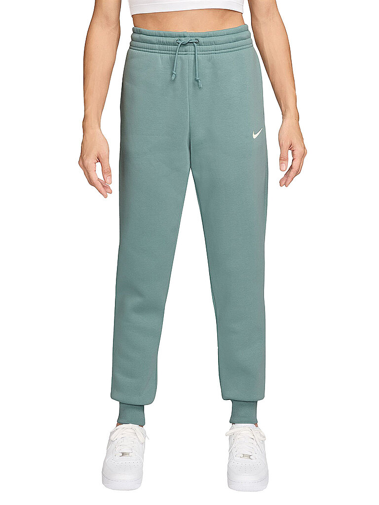 NIKE Damen Jogginghose NSW Phnx FLC petrol | L