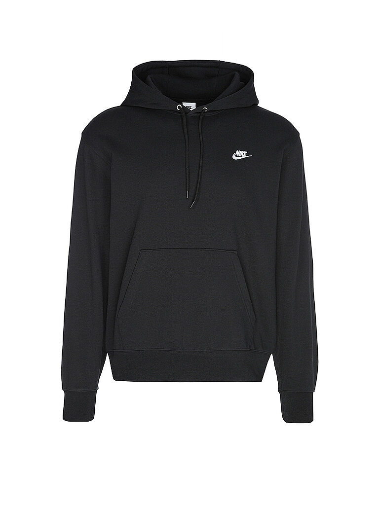 NIKE Herren Hoodie NK Club French Terry schwarz | L