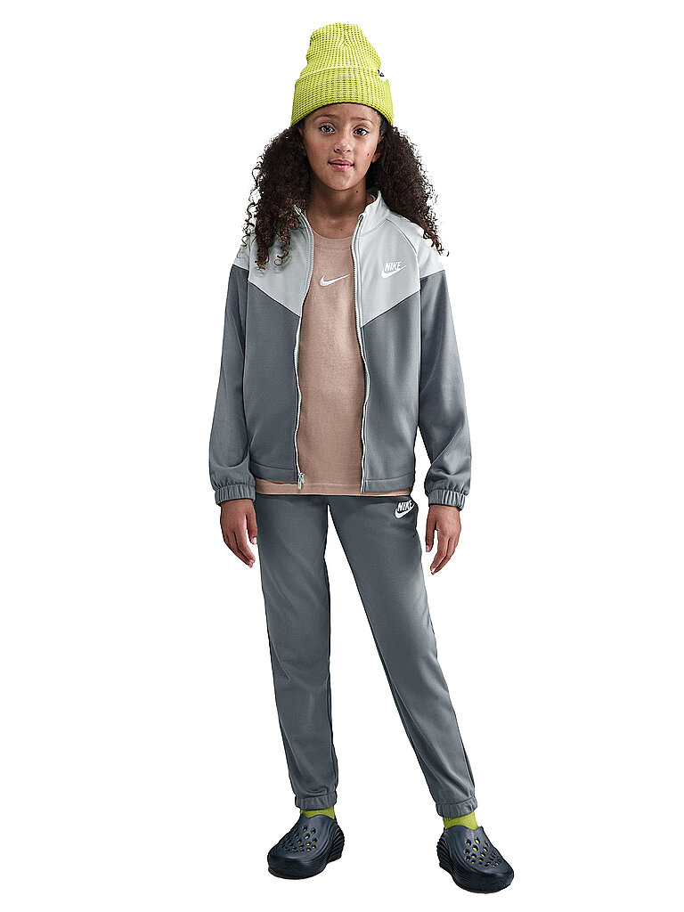 NIKE Kinder Trainingsanzug NSW DFPK grau | S
