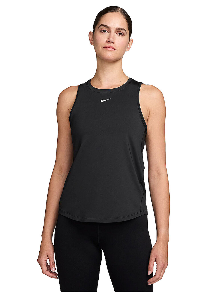 NIKE Damen Fitnesstank One Classic Dri-FIT schwarz | XS