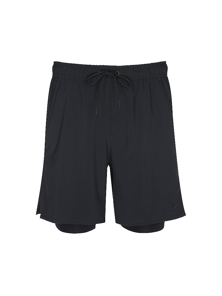 NIKE Herren Fitnessshorts 2in1 Unlimited schwarz | L