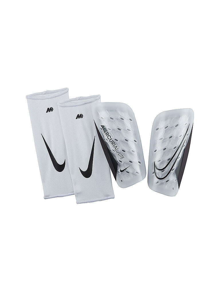 NIKE Fußball-Schienbeinschoner Mercurial Lite weiss | L