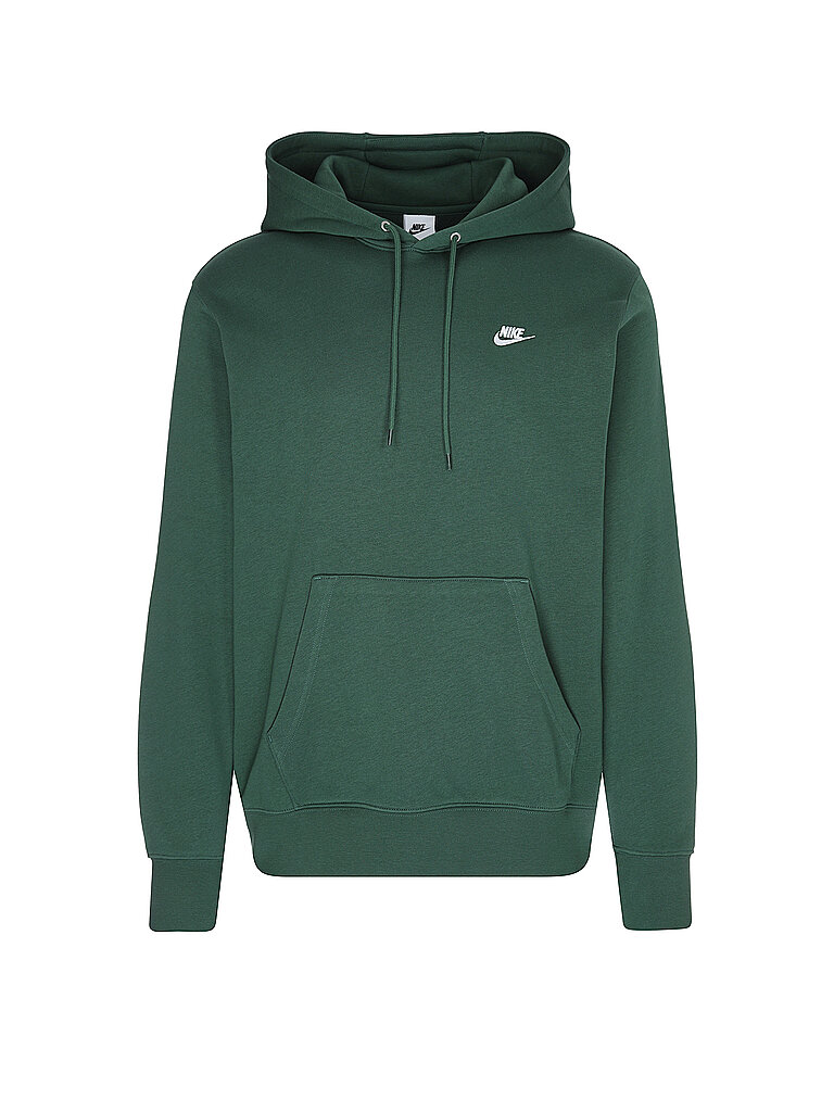 Nike NIKE Herren Hoodie NK Club French Terry dunkelgrün | S, dunkelgrün