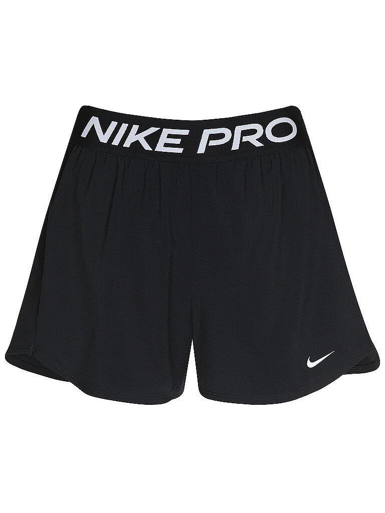 Nike NIKE Damen Fitnessshorts Pro schwarz | XS, schwarz